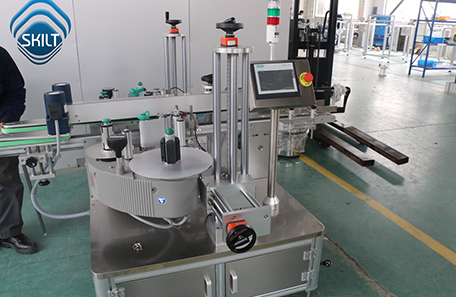 小紙箱轉角貼標機