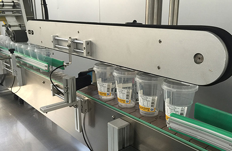 瓶子頂部及側面貼標機