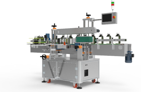 方瓶雙面貼標機